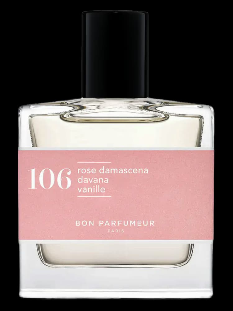 106 Damascena rose, davana, vanilla Bon Parfumeur